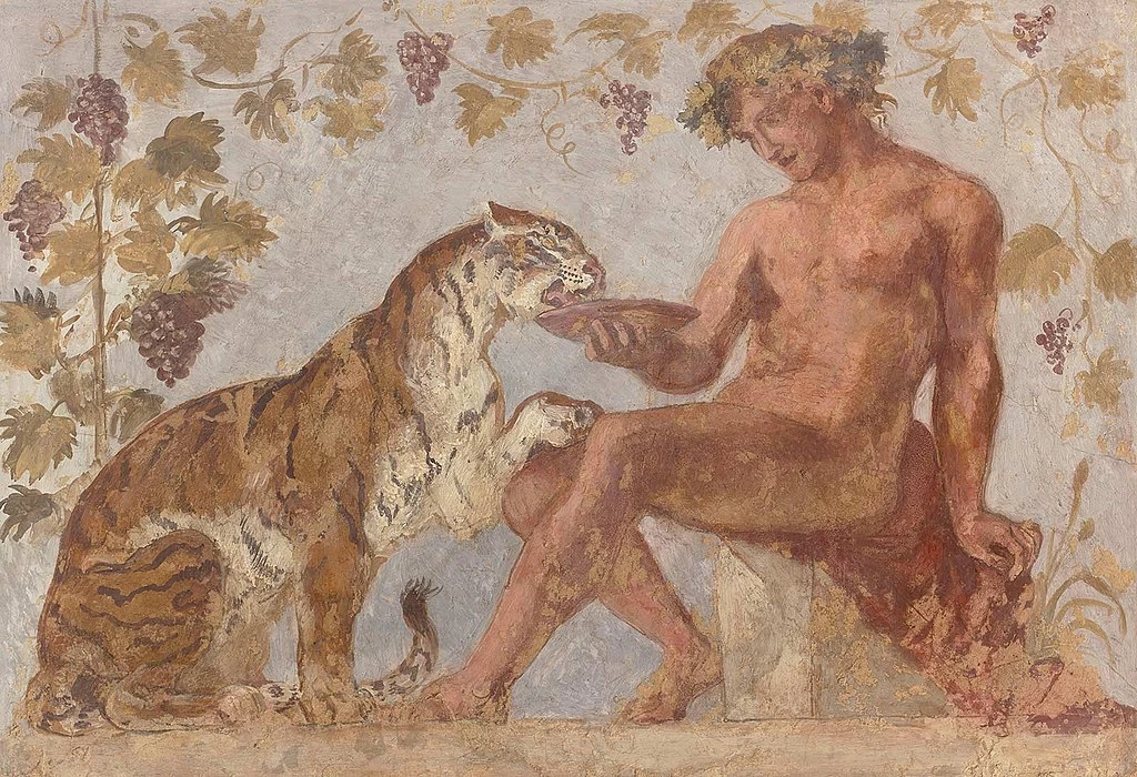 Bacco e la tigre - Museo Delacroix